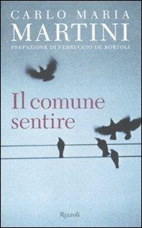 Il comune sentire - Carlo Maria Martini - copertina