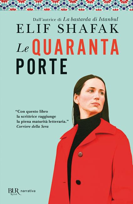 Le quaranta porte - Elif Shafak - copertina