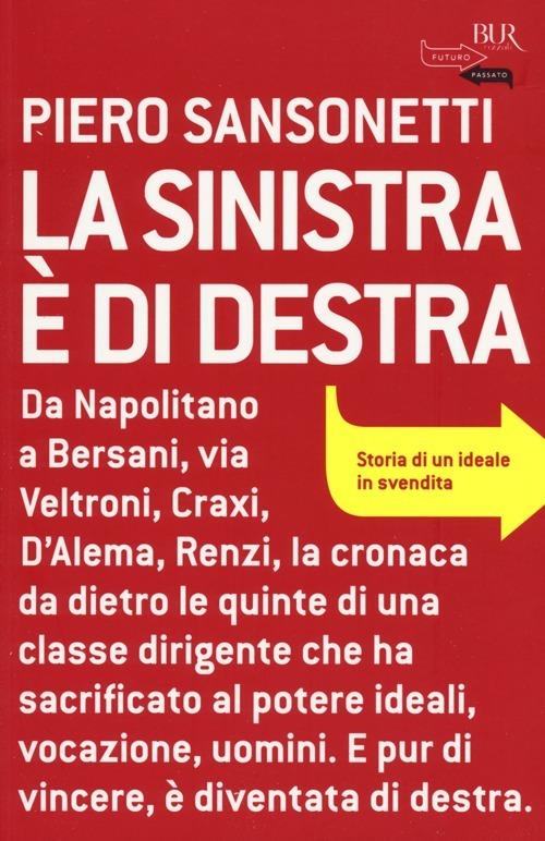 La sinistra è di destra - Piero Sansonetti - copertina