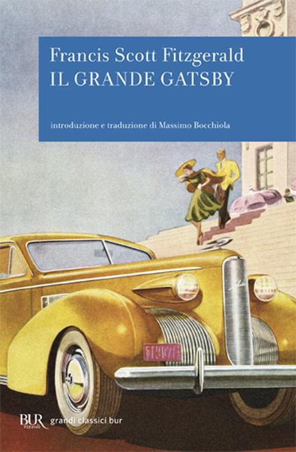 Il grande Gatsby - Francis Scott Fitzgerald - copertina