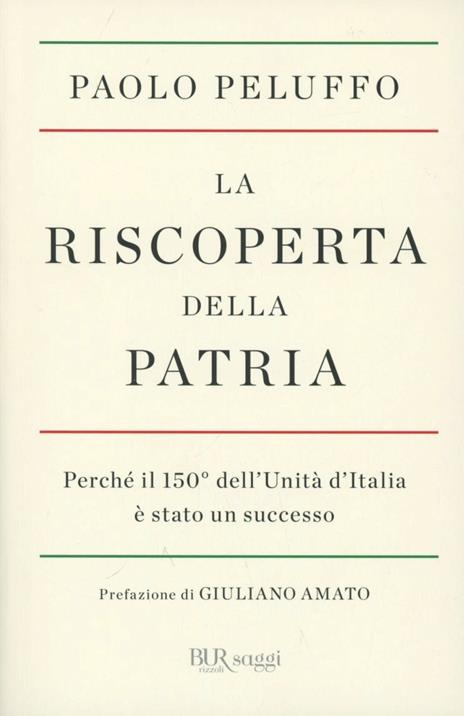 La riscoperta della patria - Paolo Peluffo - copertina