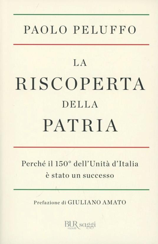 La riscoperta della patria - Paolo Peluffo - copertina