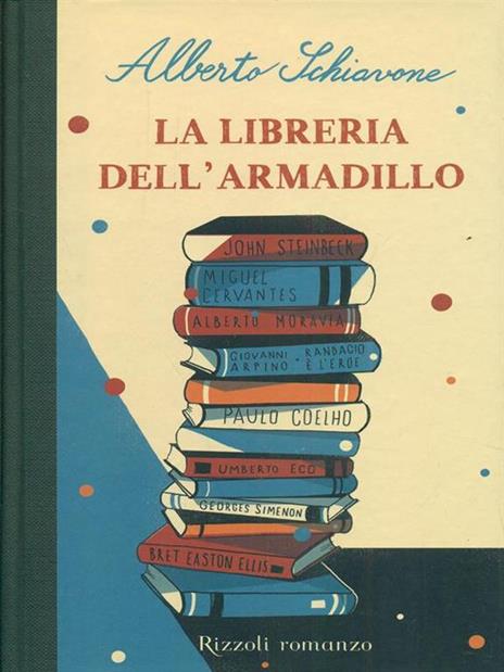 La libreria dell'armadillo - Alberto Schiavone - copertina