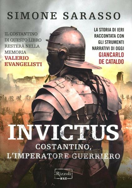 Invictus. Costantino, l'imperatore guerriero - Simone Sarasso - copertina