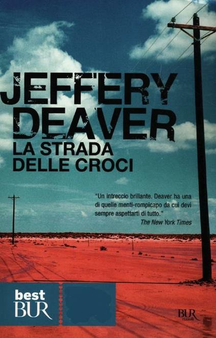 La strada delle croci - Jeffery Deaver - copertina