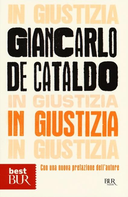 In giustizia - Giancarlo De Cataldo - copertina