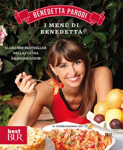 I menù di Benedetta - Benedetta Parodi - copertina