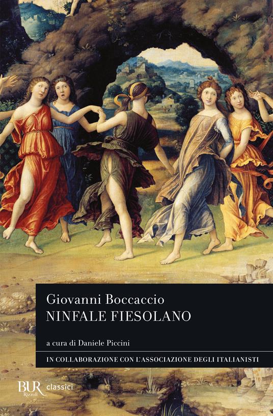 Ninfale fiesolano - Giovanni Boccaccio - copertina