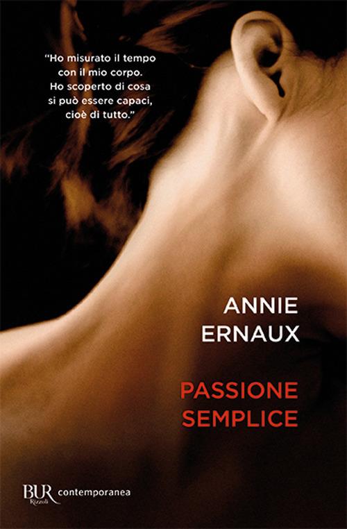 Passione semplice - Annie Ernaux - copertina