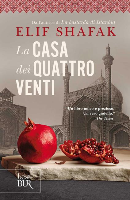 La casa dei quattro venti - Elif Shafak - copertina