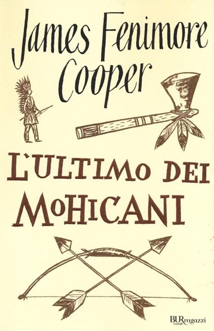L'ultimo dei mohicani - James Fenimore Cooper - copertina