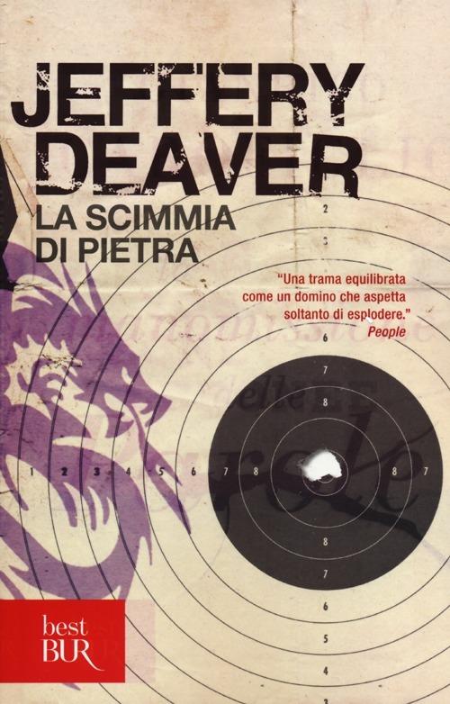 La scimmia di pietra - Jeffery Deaver - copertina