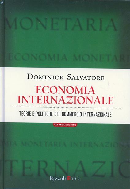 Economia internazionale - Dominick Salvatore - copertina