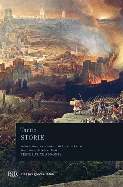 Storie. Testo latino a fronte - Publio Cornelio Tacito - copertina