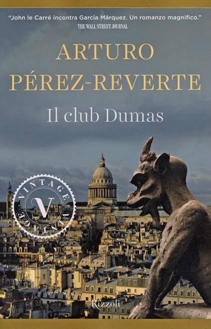 Il club Dumas - Arturo Pérez-Reverte - copertina
