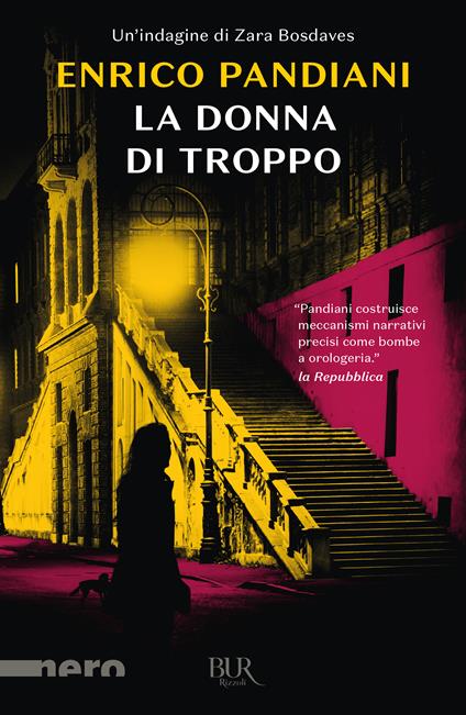 La donna di troppo - Enrico Pandiani - copertina