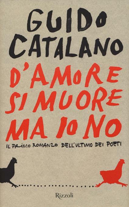 D'amore si muore ma io no - Guido Catalano - copertina