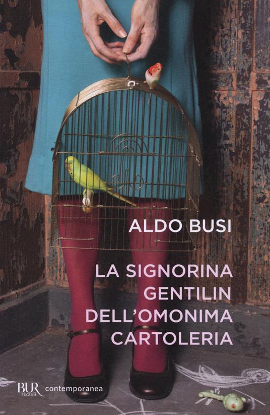 La signorina Gentilin dell'omonima cartoleria - Aldo Busi - copertina