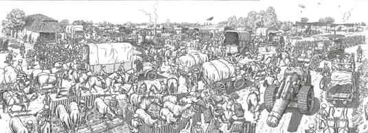La grande guerra. 1 luglio 1916: il primo giorno della battaglia della Somme. Un'opera panoramica - Joe Sacco - 2
