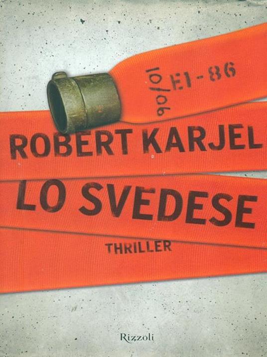 Lo svedese - Robert Karjel - copertina