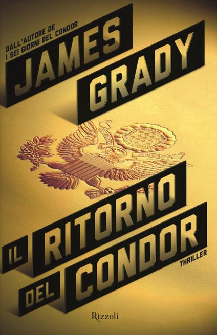 Il ritorno del Condor - James Grady - copertina