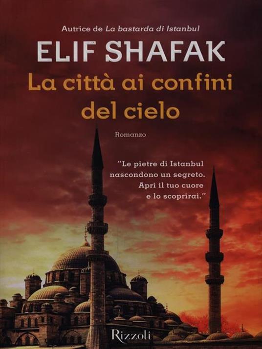 La città ai confini del cielo - Elif Shafak - copertina