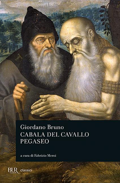 La cabala del cavallo pegaseo - Giordano Bruno - copertina