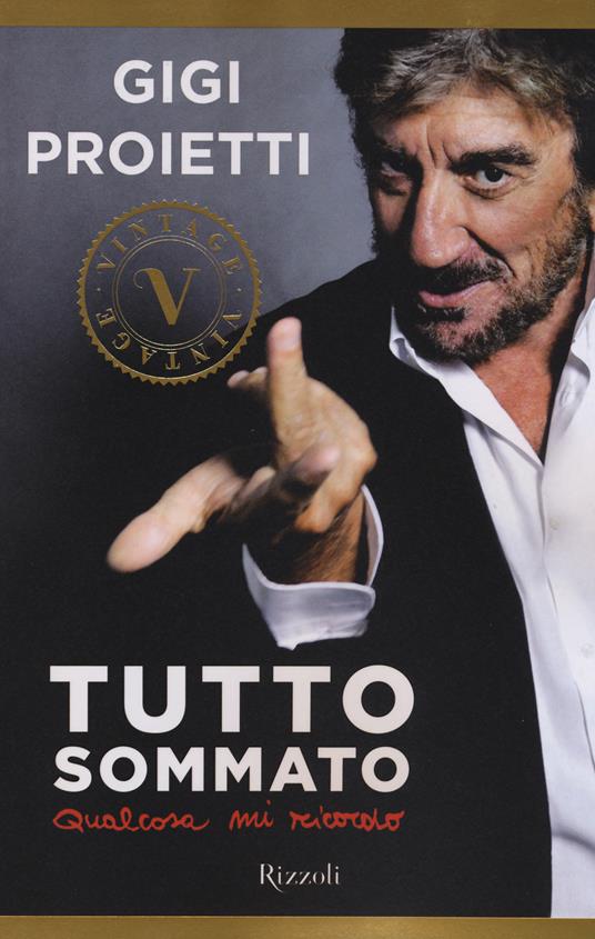 Tutto sommato qualcosa mi ricordo - Gigi Proietti - copertina