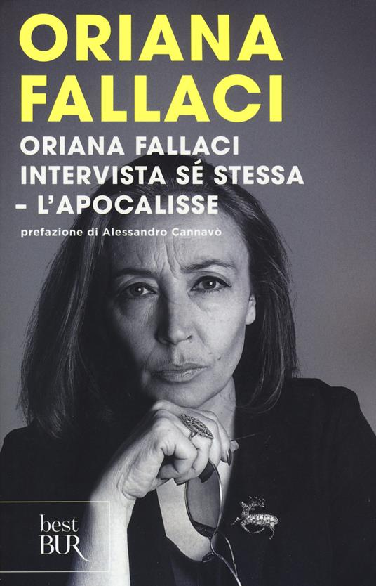 Oriana Fallaci intervista sé stessa-L'Apocalisse - Oriana Fallaci - copertina