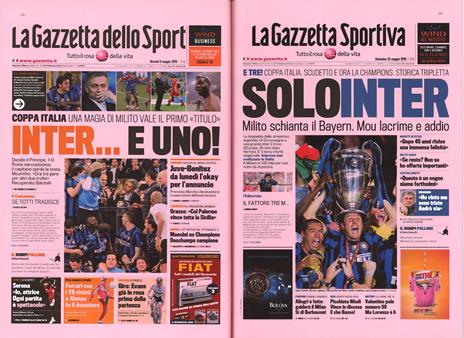 La leggenda della grande Inter nelle pagine de «La Gazzetta dello Sport». Le emozioni, i protagonisti, le sfide. Ediz. illustrata - 4