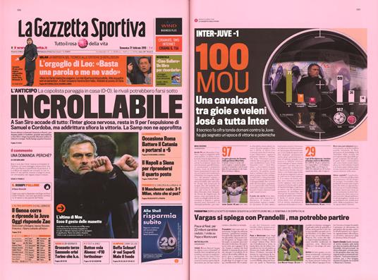 La leggenda della grande Inter nelle pagine de «La Gazzetta dello Sport». Le emozioni, i protagonisti, le sfide. Ediz. illustrata - 6