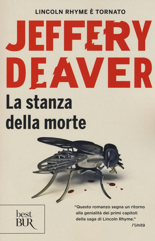 La stanza della morte - Jeffery Deaver - copertina