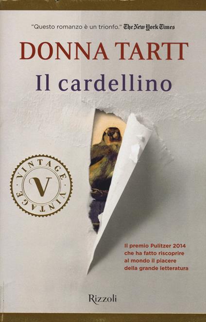 Il cardellino - Donna Tartt - copertina