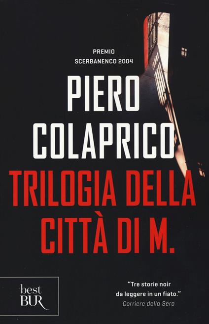 Trilogia della città di M. - Piero Colaprico - copertina