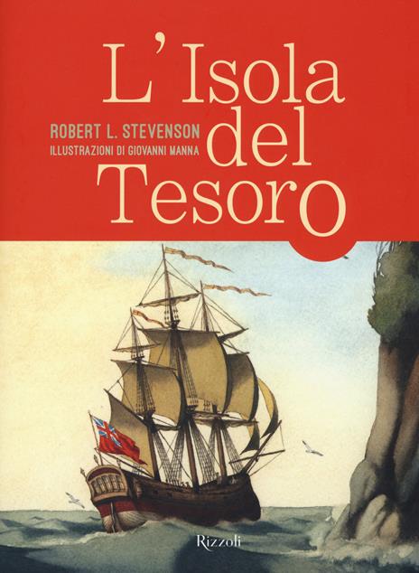 L'isola del tesoro - Robert Louis Stevenson - copertina