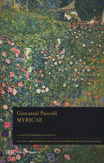 Myricae - Giovanni Pascoli - copertina