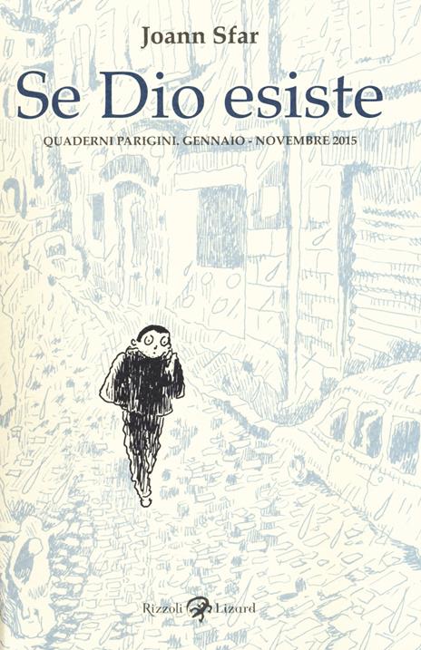 Se dio esiste. Quaderni parigini. Gennaio-novembre 2015 - Joann Sfar - copertina