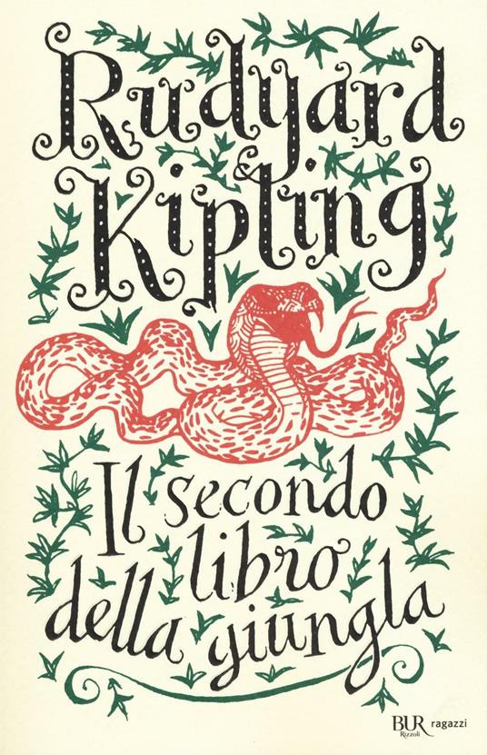 Il secondo libro della giungla - Rudyard Kipling - copertina