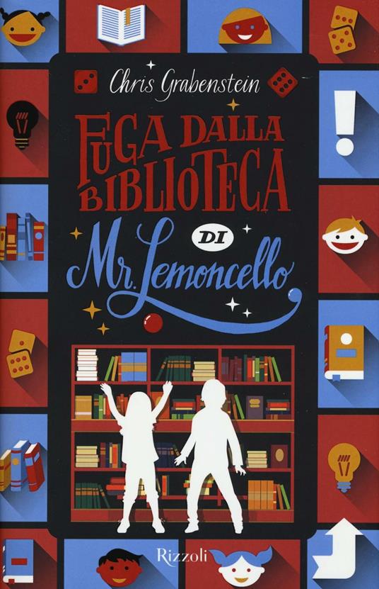 Fuga dalla biblioteca di Mr. Lemoncello - Chris Grabenstein - copertina