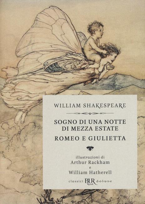 Sogno di una notte di mezza estate-Romeo e Giulietta - William Shakespeare - copertina