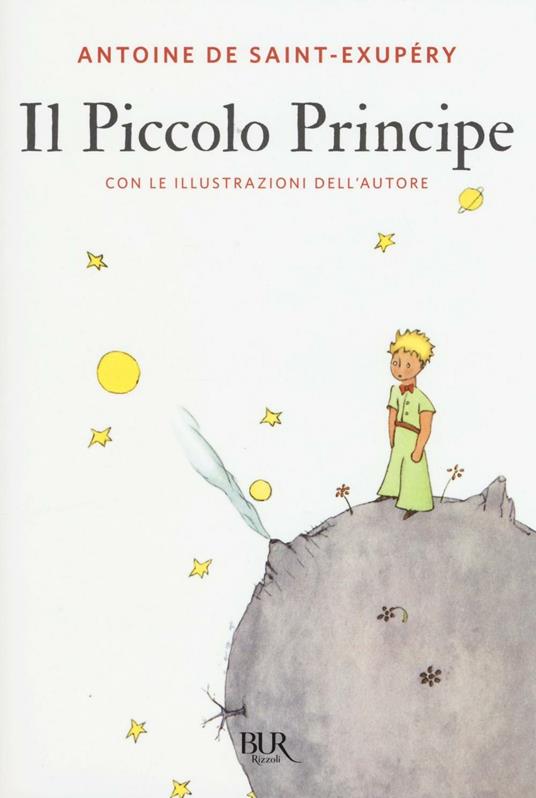 Piccolo Principe - Antoine de Saint-Exupéry - copertina
