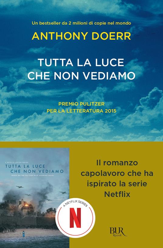 Tutta la luce che non vediamo - Anthony Doerr - copertina