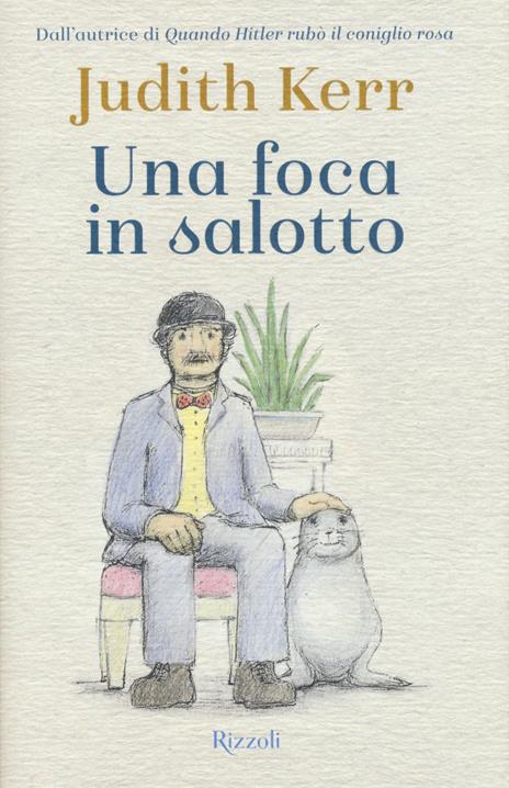Una foca in salotto - Judith Kerr - copertina