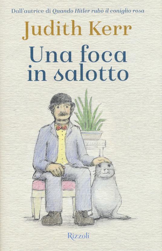 Una foca in salotto - Judith Kerr - copertina