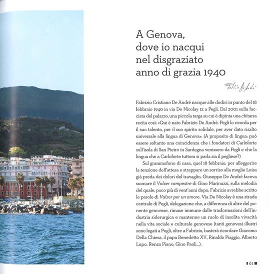 Genova è mia moglie. La città di Fabrizio De André. Ediz. illustrata - Patrizia Traverso,Stefano Tettamanti - 5