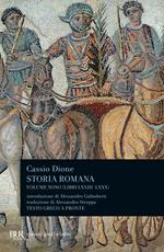 Storia romana. Testo greco a fronte. Vol. 9: Libri 73-80