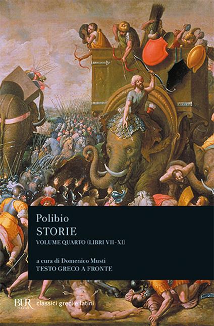 Storie. Testo greco a fronte. Vol. 4: Libri VII-XI - Polibio - copertina