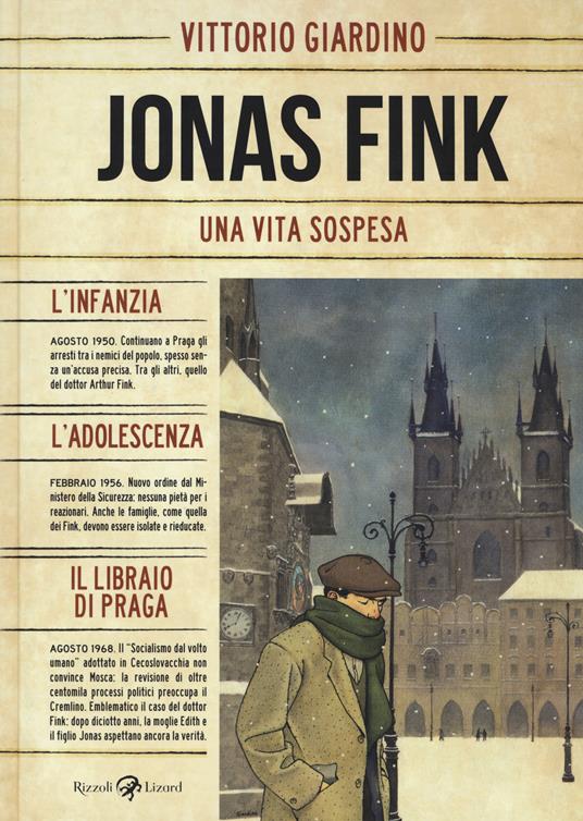 Una vita sospesa. Jonas Fink - Vittorio Giardino - copertina