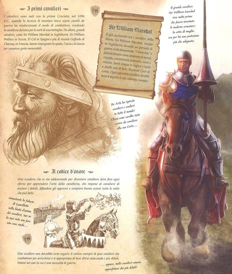 Cavalieri. I più nobili eroi della storia. Ediz. a colori - Dugald Steer - 3