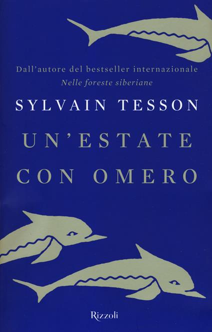 Un'estate con Omero - Sylvain Tesson - copertina